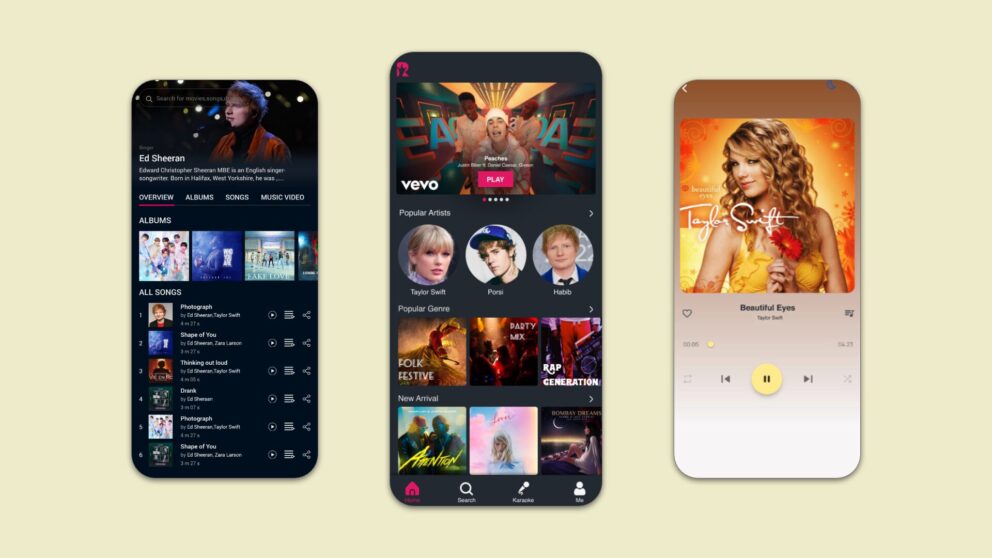 Android Application Rock Streamer