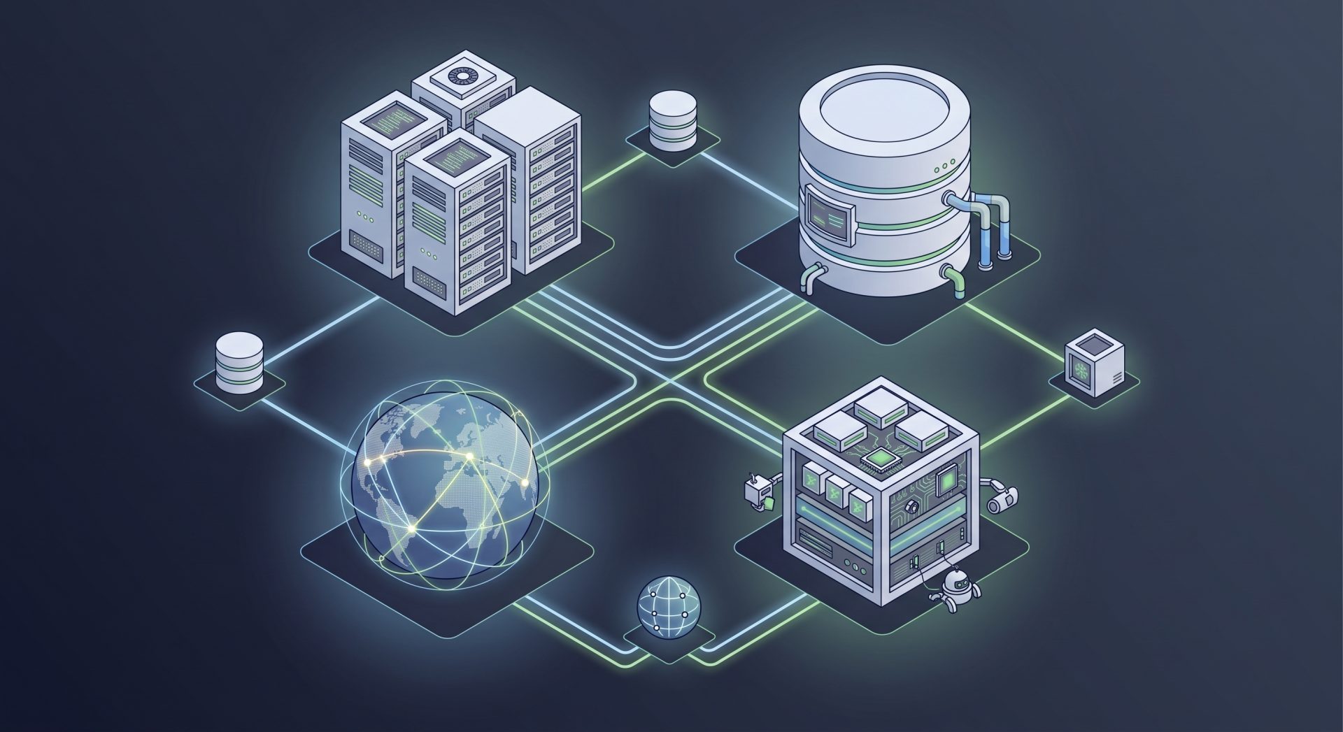 Rockscloud infrastructure services diagram